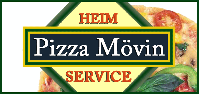 Der Bringdienst Pizza Mövin bringt uns bereits fertige Gerichte und Getränke bis an die Haustür. Der Bringdienst Pizza Mövin bringt uns bereits fertige Gerichte und Getränke bis an die Haustür.