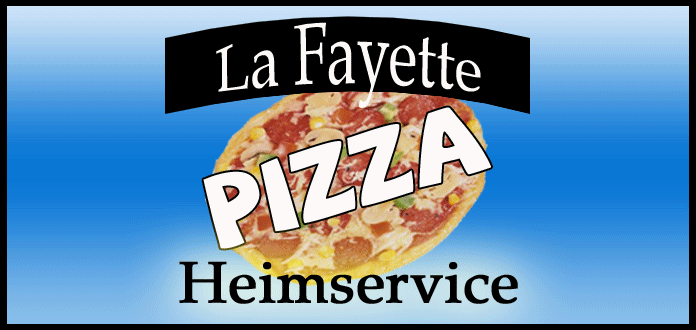 Überlassen Sie die Verpflegung der Gäste dem Partyservice La Fayette Pizza Heimservice! Überlassen Sie die Verpflegung der Gäste dem Partyservice La Fayette Pizza Heimservice!