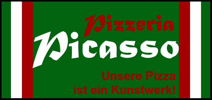 Der Lieferdienst Pizzeria Picasso bietet eine große Auswahl an kulinarischen Spezialitäten. Der Lieferdienst Pizzeria Picasso bietet eine große Auswahl an kulinarischen Spezialitäten.